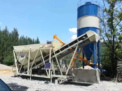 移动混凝土搅拌站需要设置自动和手动