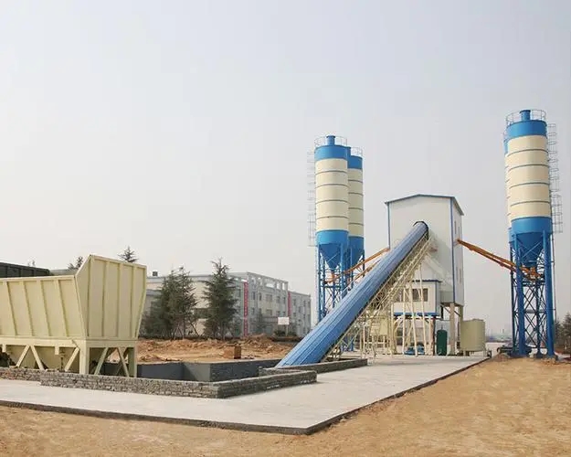 混凝土搅拌站配料时产生误差的原因